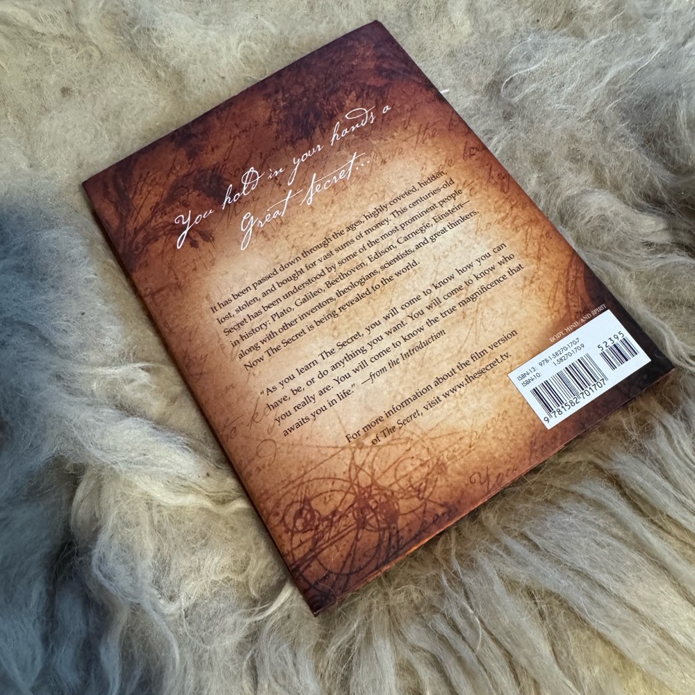 The Secret by Rhonda Byrne -Hardcover Manifestation, Law of Attraction Book - Picture 8 of 8